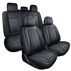 MIROZO seat covers full set front and back for universal fit and refreshed interior.