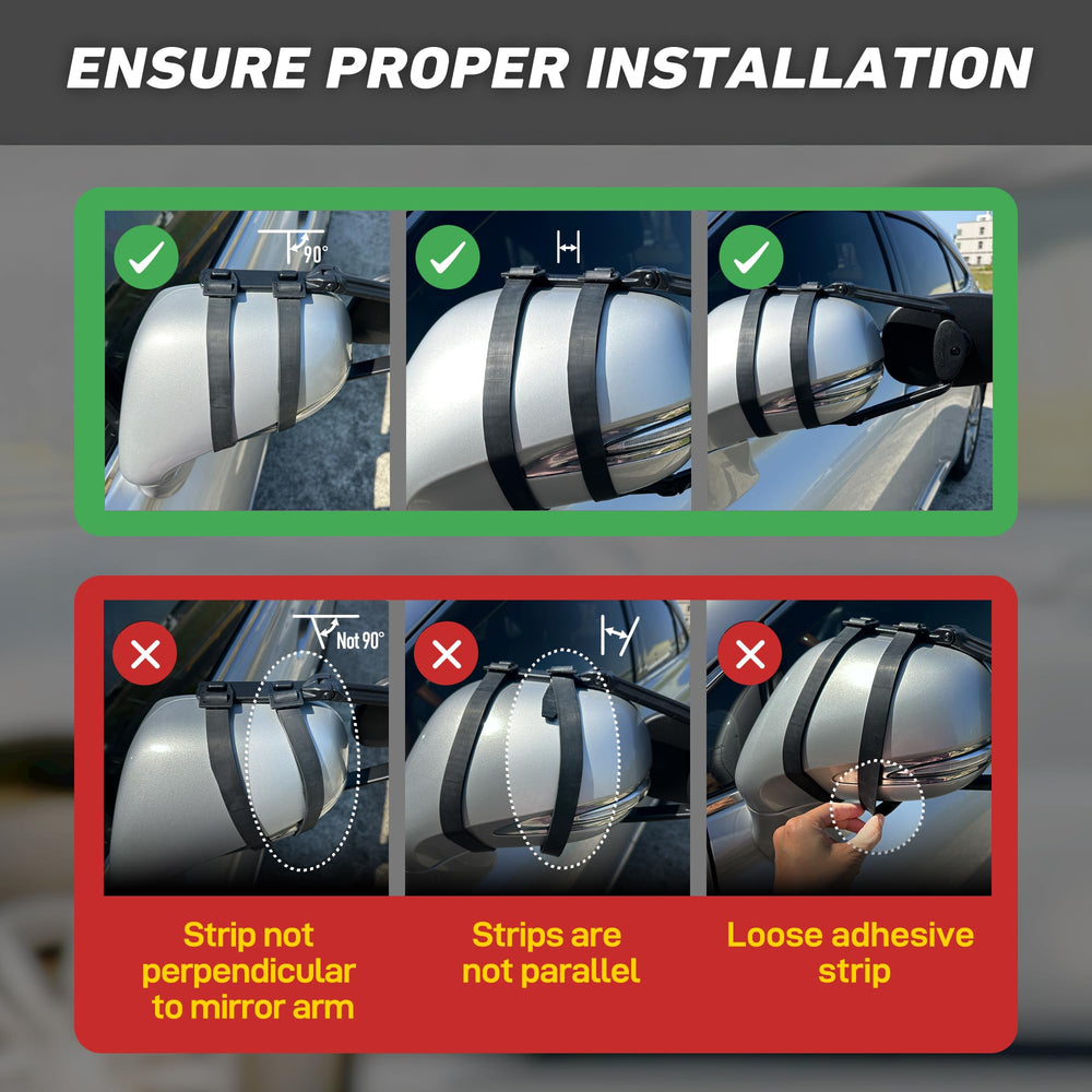 Extended visibility view showing trailer and lane monitoring with MirroGuard