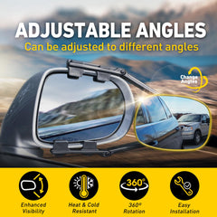 Trailer towing with MirroGuard extension improves rear and side awareness