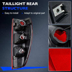 Misakomo tail light left for Isuzu i-280 improves visibility.