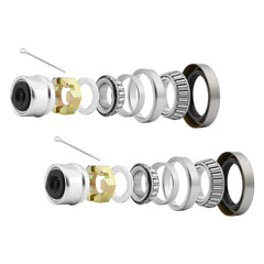 Misakomo trailer bearings kit for L68149/L44649 enabling smooth rotation on 3500 lb axles