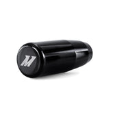 Mishimoto MMSK-BK weighted shift knob in polished steel finish for smoother gear shifts.