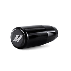 Mishimoto MMSK-BK weighted shift knob in polished steel finish for smoother gear shifts.