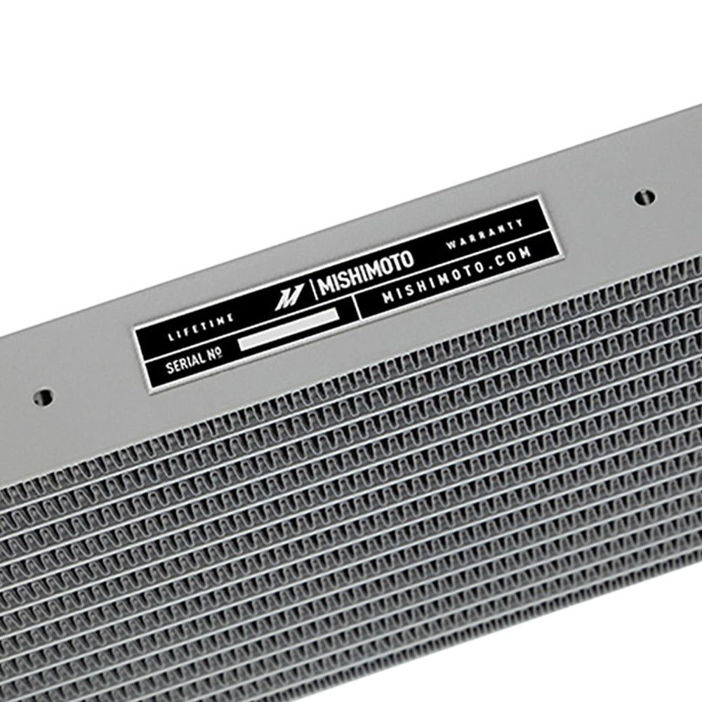 Silver finish and compact footprint fit into OEM space.