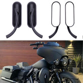MISS MOLY 8mm motorcycle mirror side view for improved rear visibility.