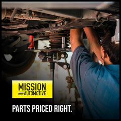 Mission Automotive 2-Inch silencer pad packaging image highlights pack of three.
