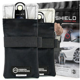 Mission Darkness Faraday Bag keyfob closed blocks signals for added vehicle security