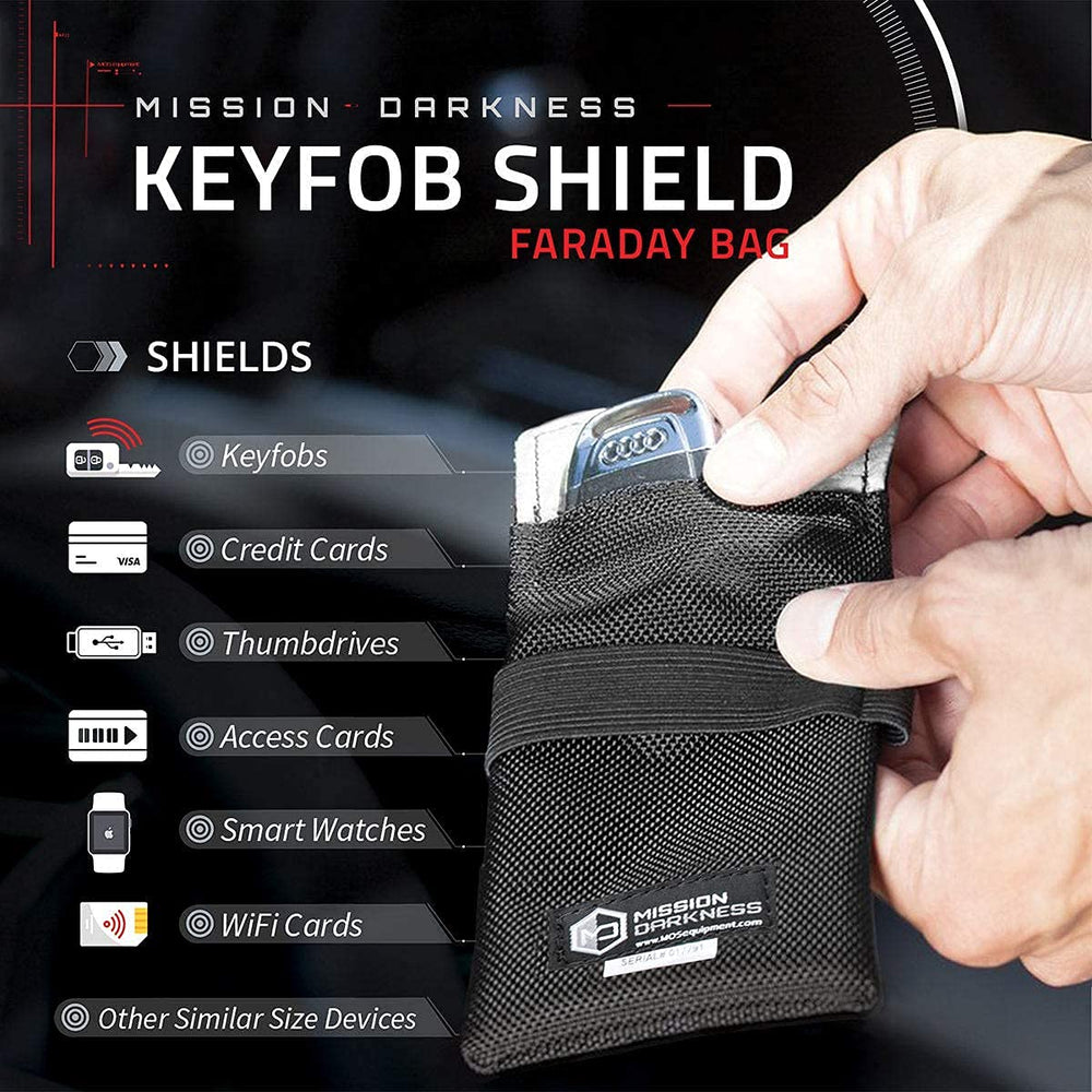 Mission Darkness Faraday Bag two-pack provides value and versatile device shielding