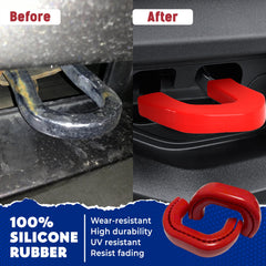 MITANLUXI dirt protection highlights shielding hooks from dirt and debris during towing.
