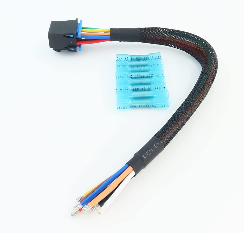 MITOB 8-pin ac-hvac pigtail close-up detail for reliability