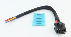 MITOB 8-pin pigtail insulated wires close-up for durable HVAC wiring