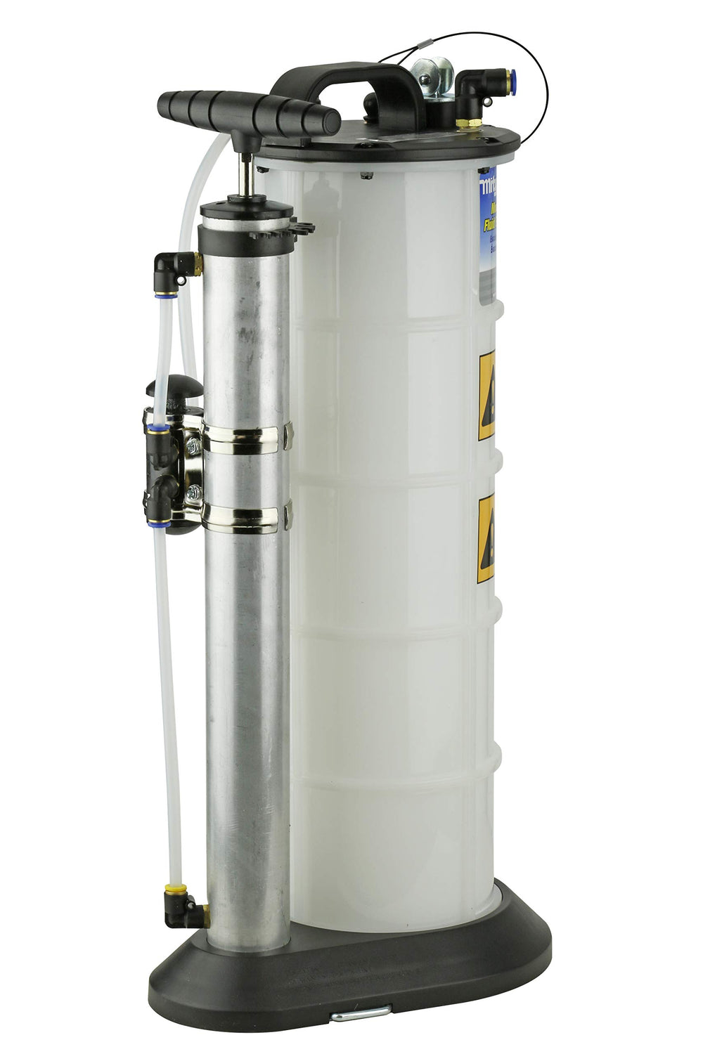 Mityvac 7201 push-button control enables precise fluid extraction.