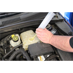 Mityvac MVA6851 used on master cylinders for safe fluid handling.