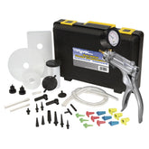 Mityvac Silverline Elite brake bleed kit with clear hoses for single person operation