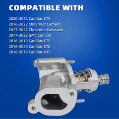 MITZONE aluminum thermostat housing close-up highlights premium construction for longevity and durable performance.
