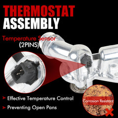MITZONE durable aluminum thermostat assembly for BMW Z4, reliable fitment