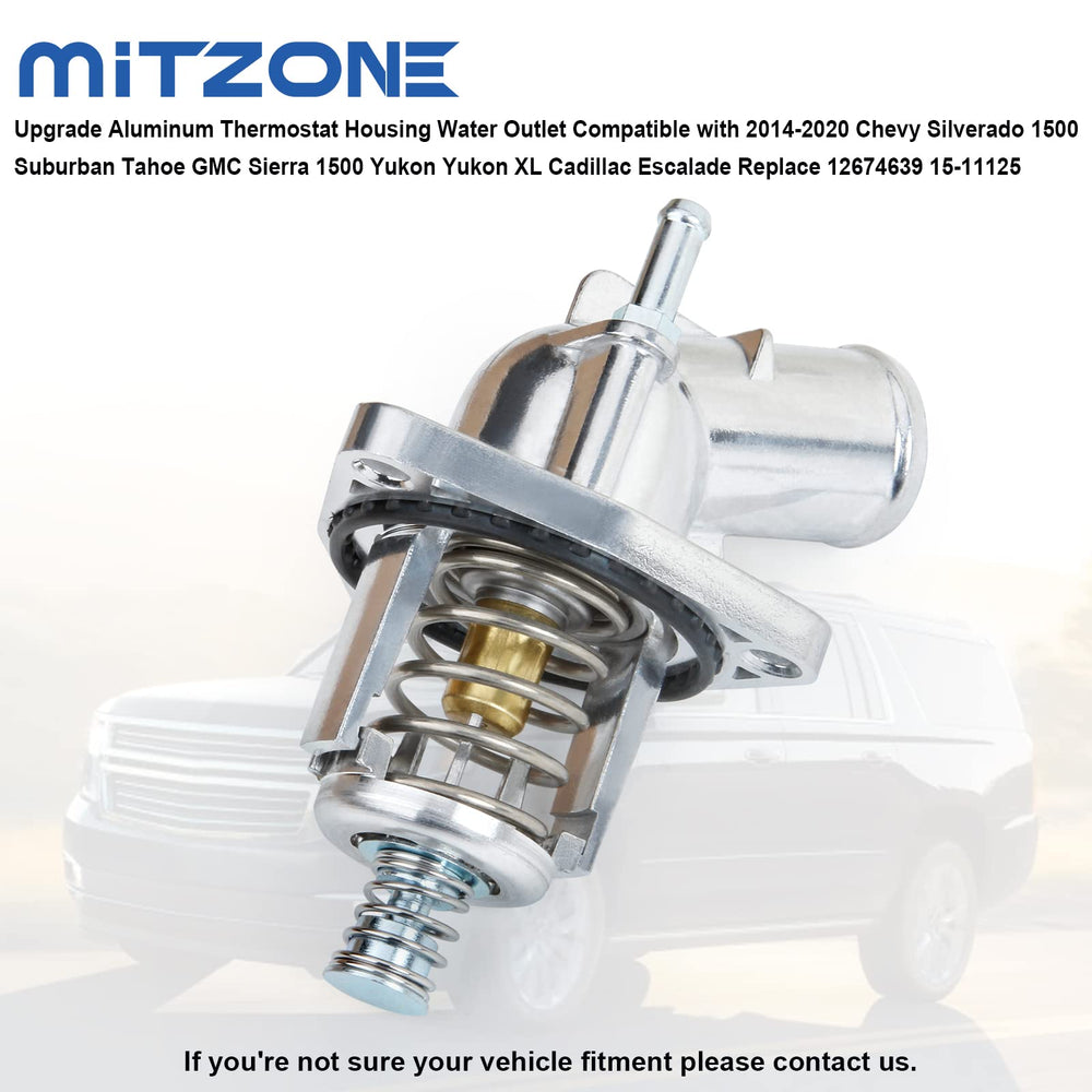 MITZONE durable metal thermostat housing improves heat management