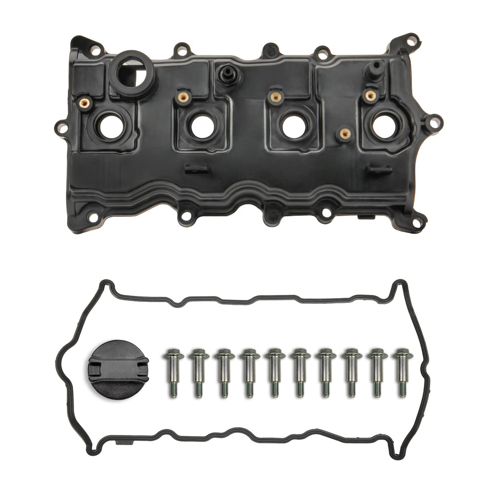 MITZONE engine valve cover for Nissan Rogue 2.5L top view, promotes leak-free engine sealing
