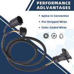 MITZONE plug-and-play installation illustration with no splicing.
