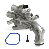 MITZONE upgrade aluminum thermostat housing closeup showing durable finish