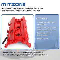 MITZONE valve cover gaskets and seals provide reliable leak resistance