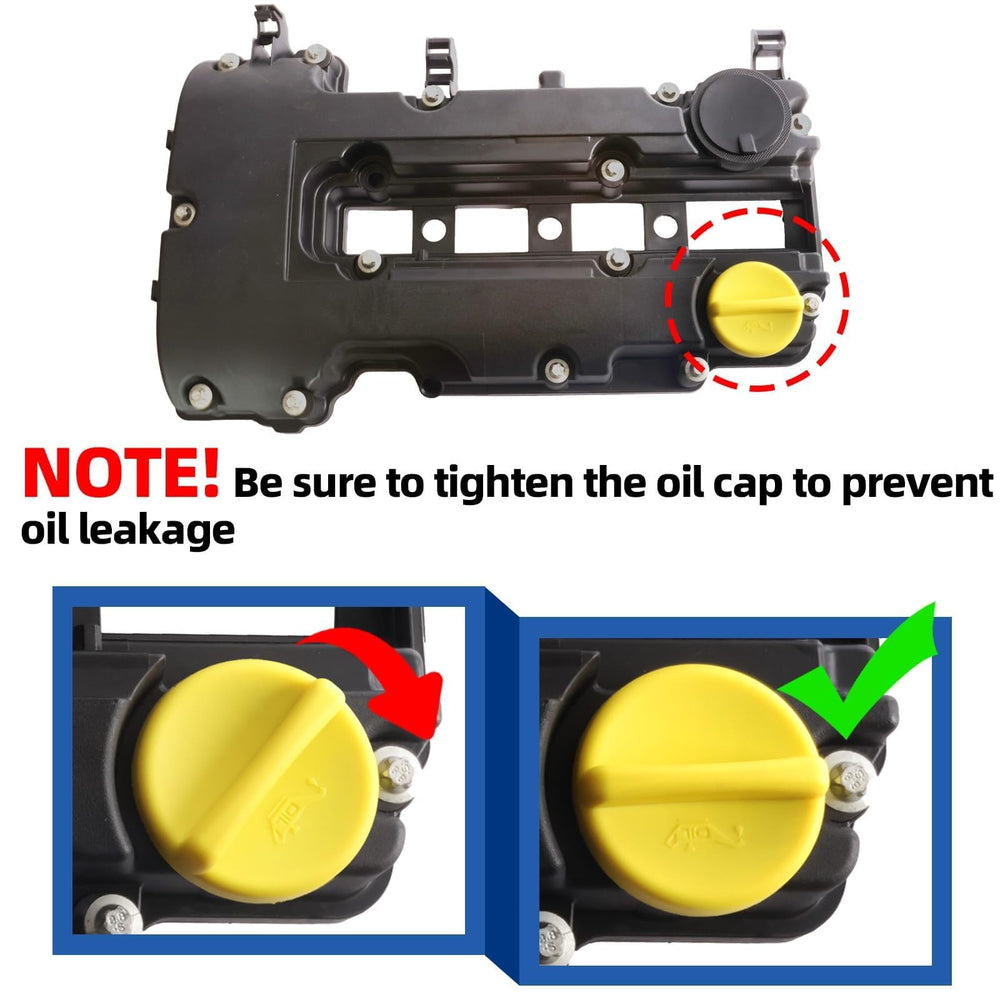 MITZONE valve cover gasket and bolts shown for durable, seal-ready installation