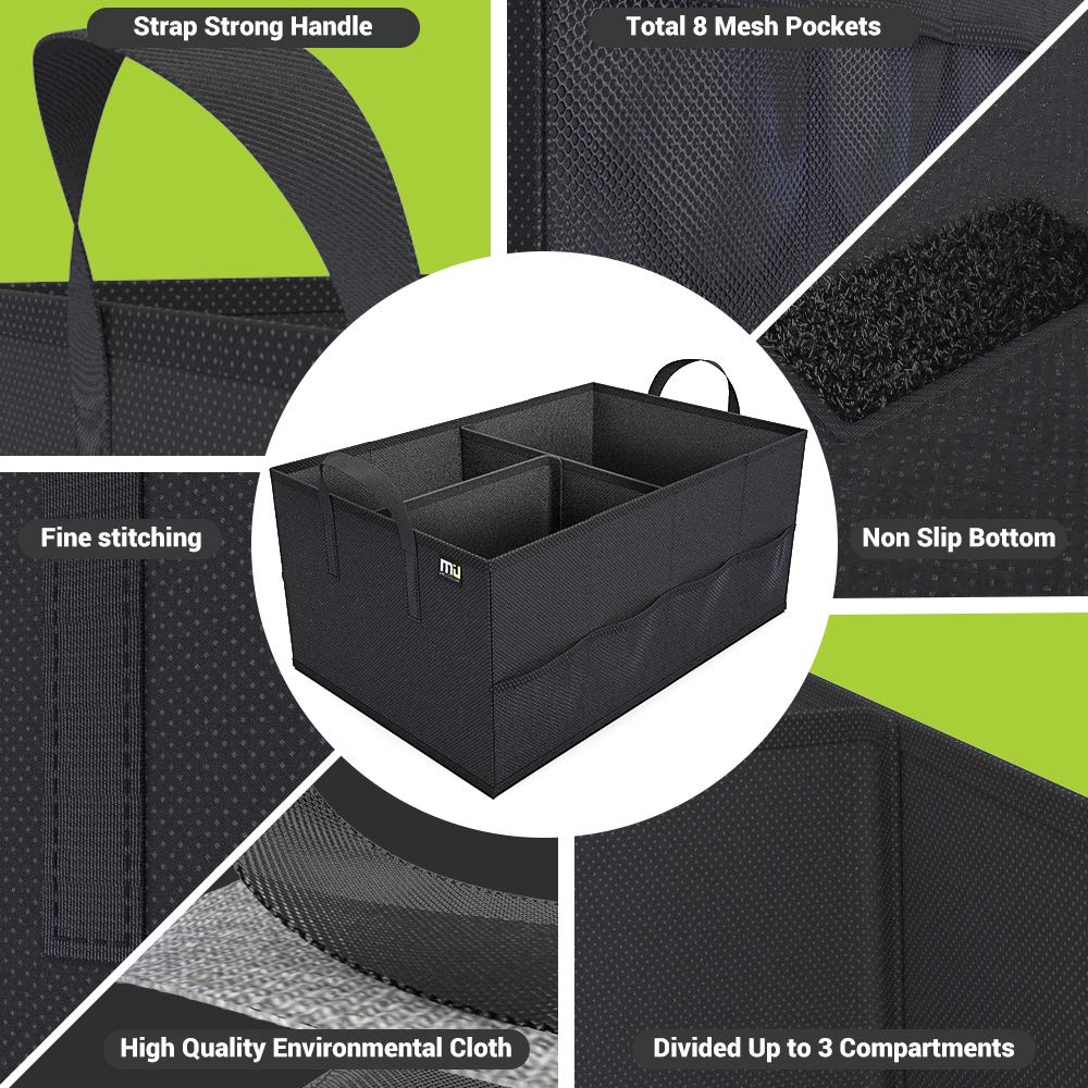 MIU COLOR trunk organizer durable non-woven fabric for long-lasting use