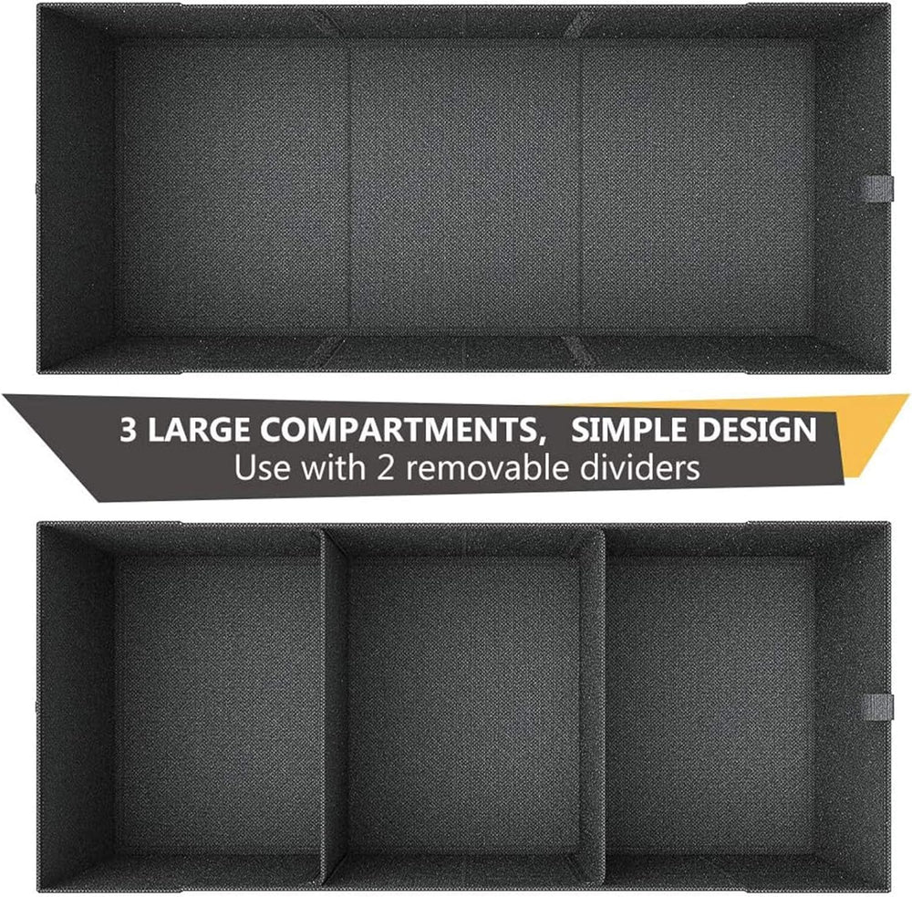 MIU COLOR trunk organizer side walls maximize vertical storage space.