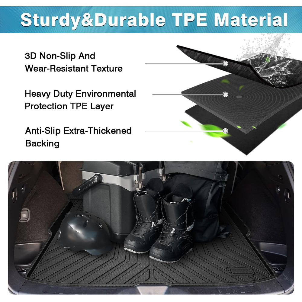 Mixsuper cargo liner channels trap dirt and moisture for easy cleanup