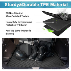 Mixsuper cargo liner channels trap dirt and moisture for easy cleanup