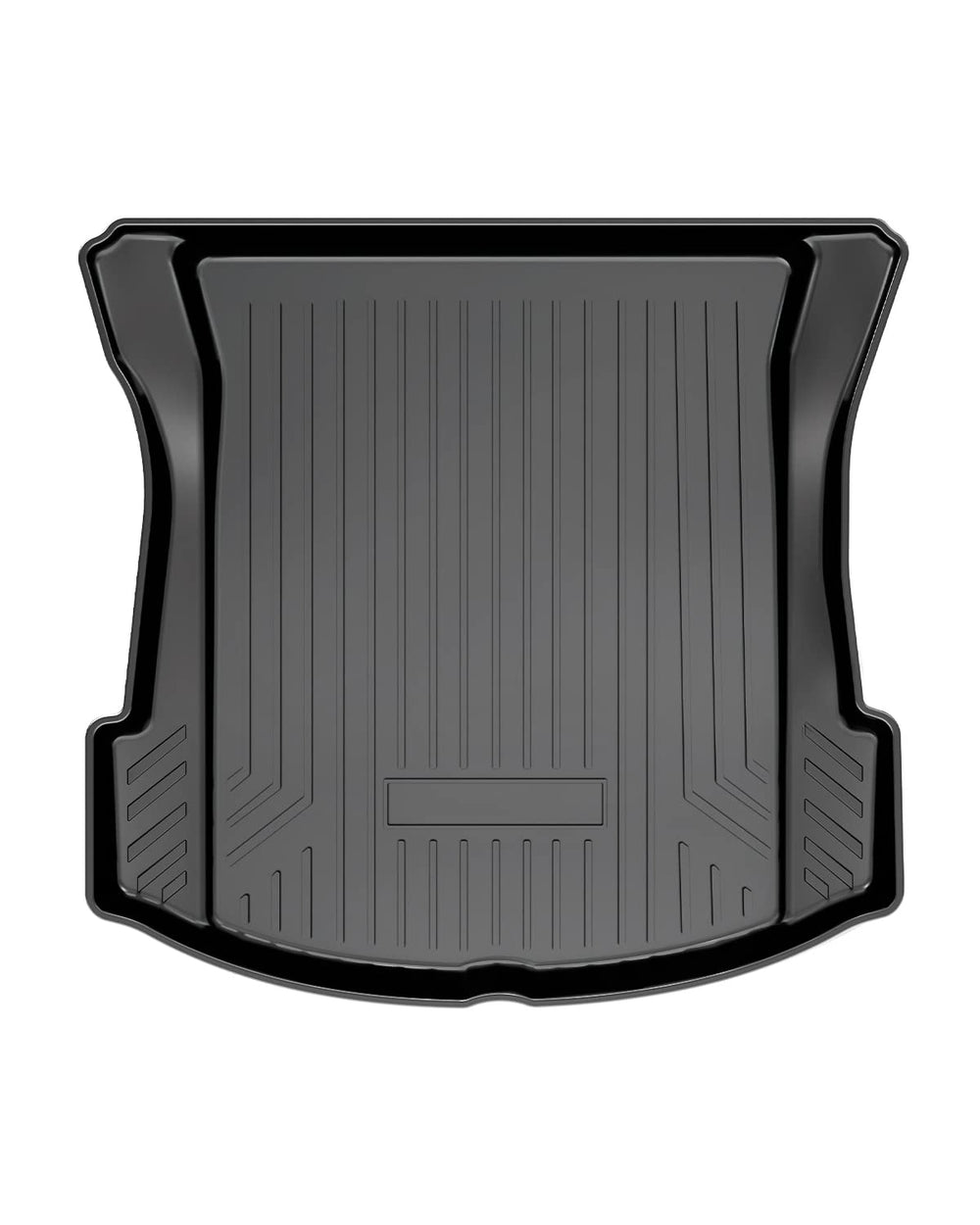 Mixsuper custom-fit cargo liner for Tesla Model 3 with precise 3D molding for a snug fit.