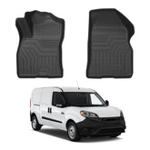 Mixsuper front floor mats for Ram ProMaster City with precise fit and protection