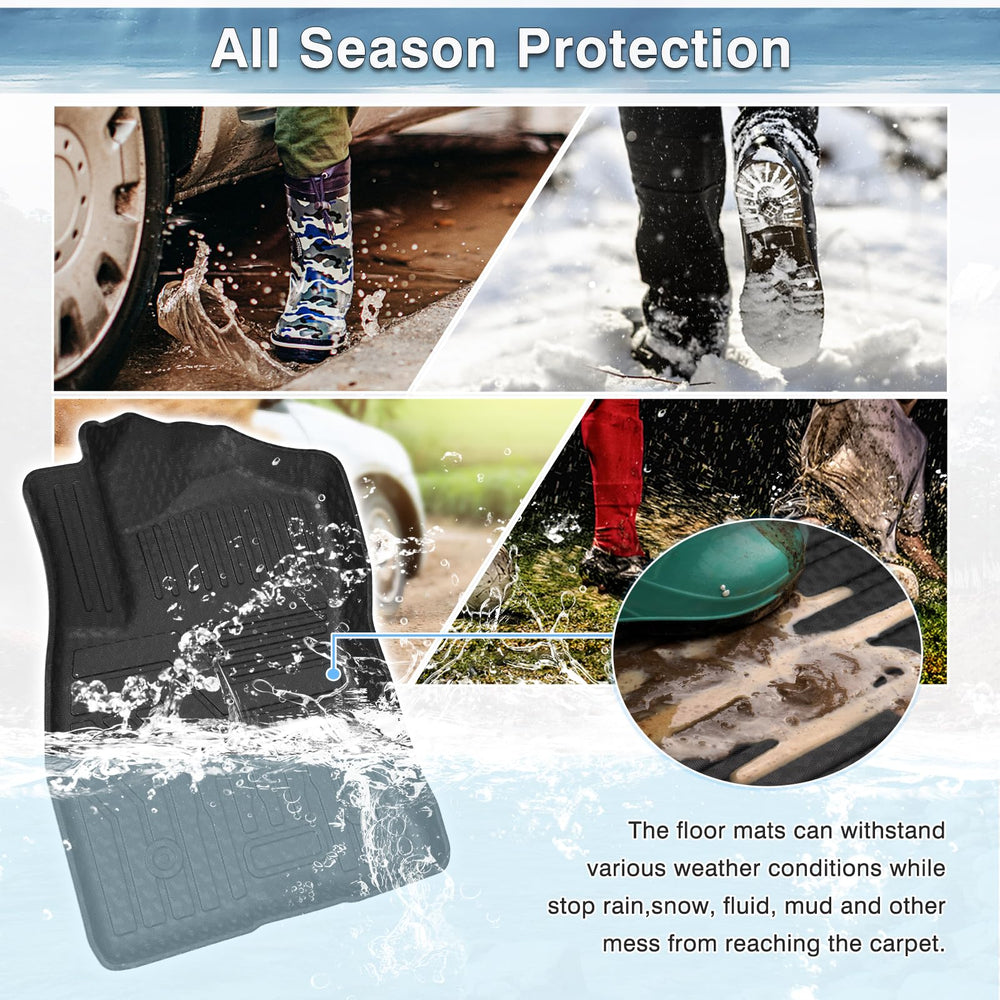 Mixsuper front mats are easy to wipe clean for quick refresh