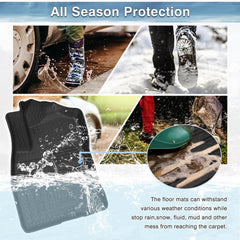 Mixsuper front mats are easy to wipe clean for quick refresh