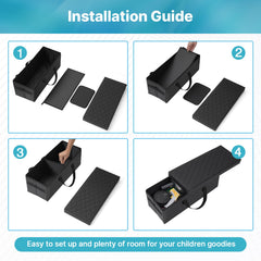 Mixsuper Liner easy carry handles support quick setup on any seat.