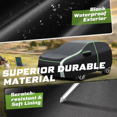 Mixsuper Liner 7-layer polyester with silver coating guards against sun damage.
