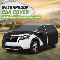 Mixsuper Liner Pathfinder cover features reflective strips for safer nighttime parking.