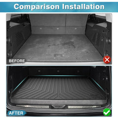 Mixsuper non-slip texture keeps items secure and dirt away