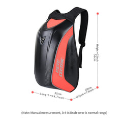mjmoto motorcycle backpack ideal for daily commutes and weekend trips