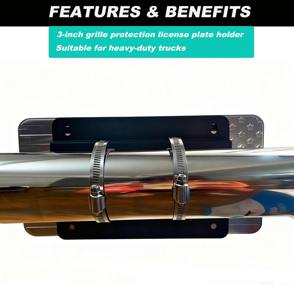 MJNAUY no-drill installation shows quick, tool-friendly mounting with included hardware.
