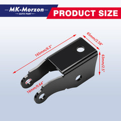 MK-Morzon Chevy C15 rear shock extenders for balanced load.