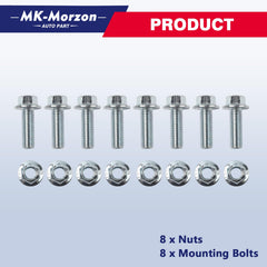 MK-Morzon crossmember kit installed on Silverado for reference
