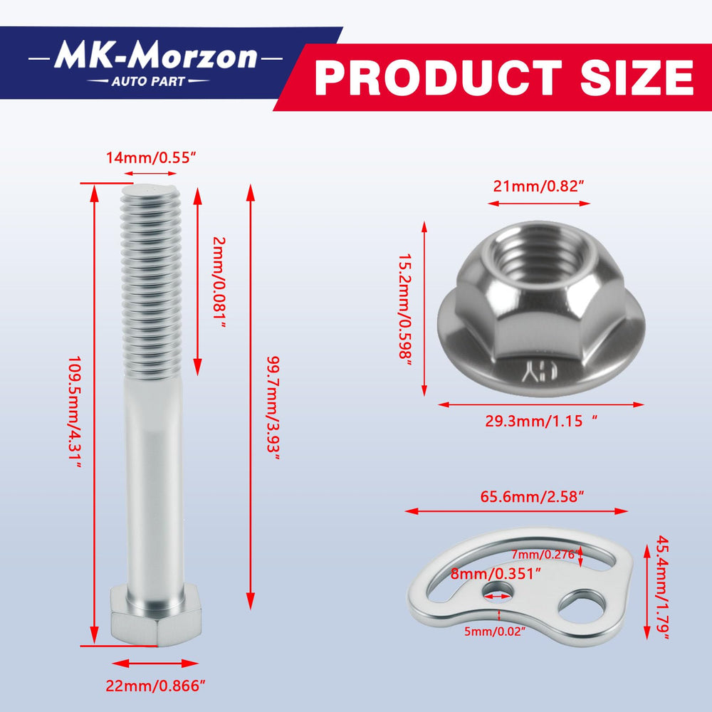 MK-Morzon exploded view assembly image showing kit layout for easy install