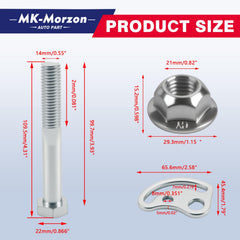 MK-Morzon exploded view assembly image showing kit layout for easy install