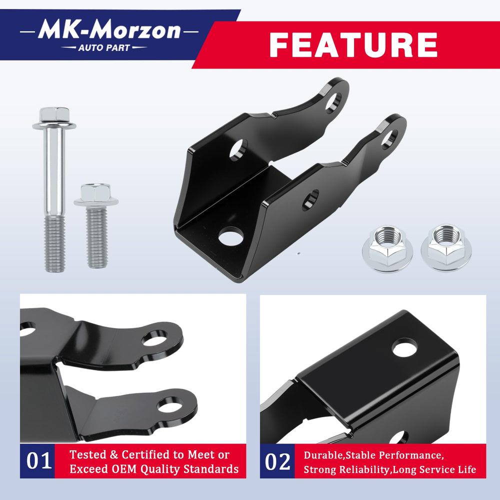 MK-Morzon GMC C1500 rear shock extenders for stability.