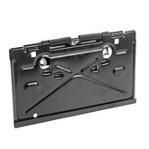 MK-Morzon rear license plate bracket with hinge for secure mounting