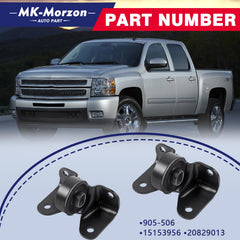 MK-Morzon right front torsion bar crossmember mount for GMC Sierra compatibility