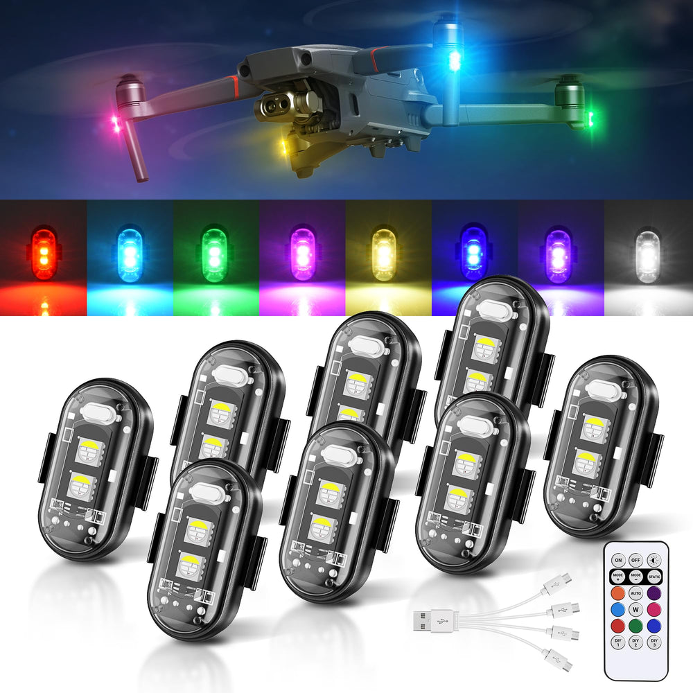 MNJ Motor wireless LED strobe with remote control for effortless multi-light management