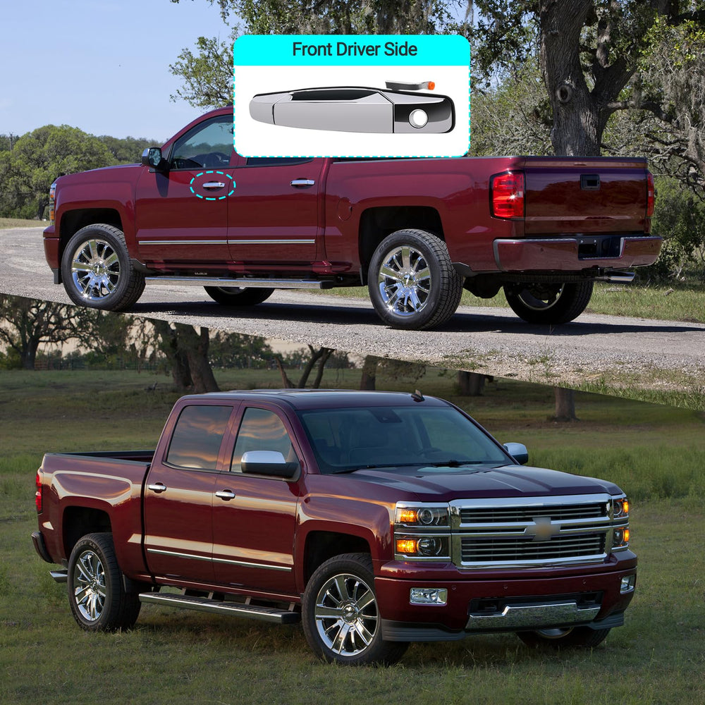 MNJWS durable chrome finish resists scratches and weather conditions