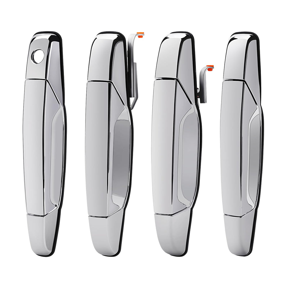 MNJWS exterior chrome door handle front-left for GM trucks, enhances style and fit